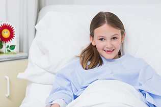 highest level of care to children who have become sick