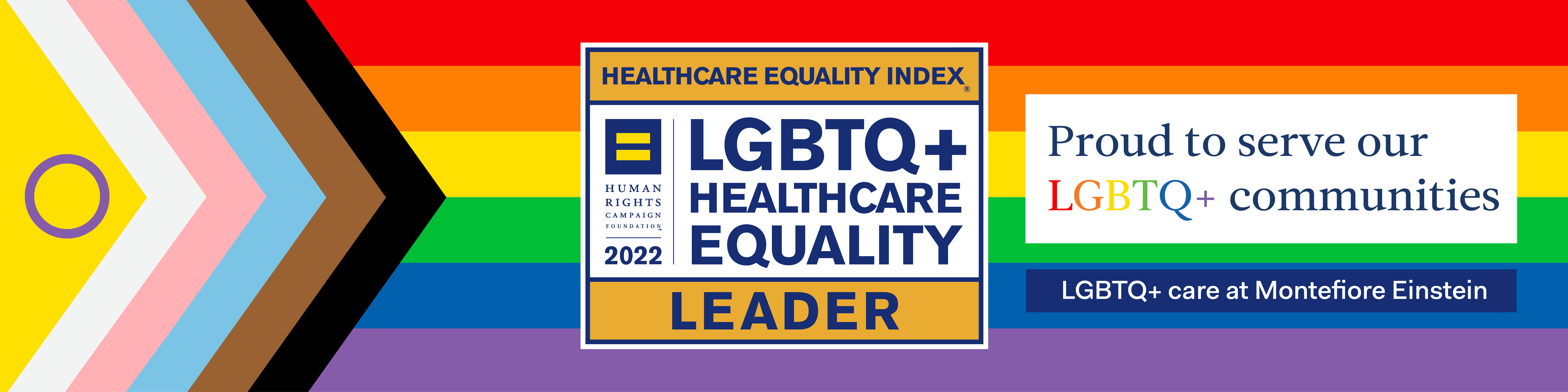 <!--Proud to serve our LGBTQ+ communities-->